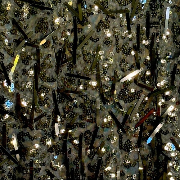 Elegant Black Sequin Dress - Picture 13 of 15